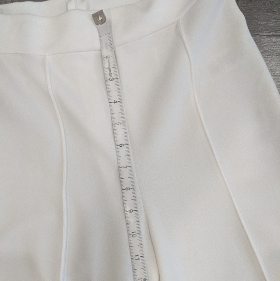 The KRIPT White Straight Leg Pants - Picture 8 of 14
